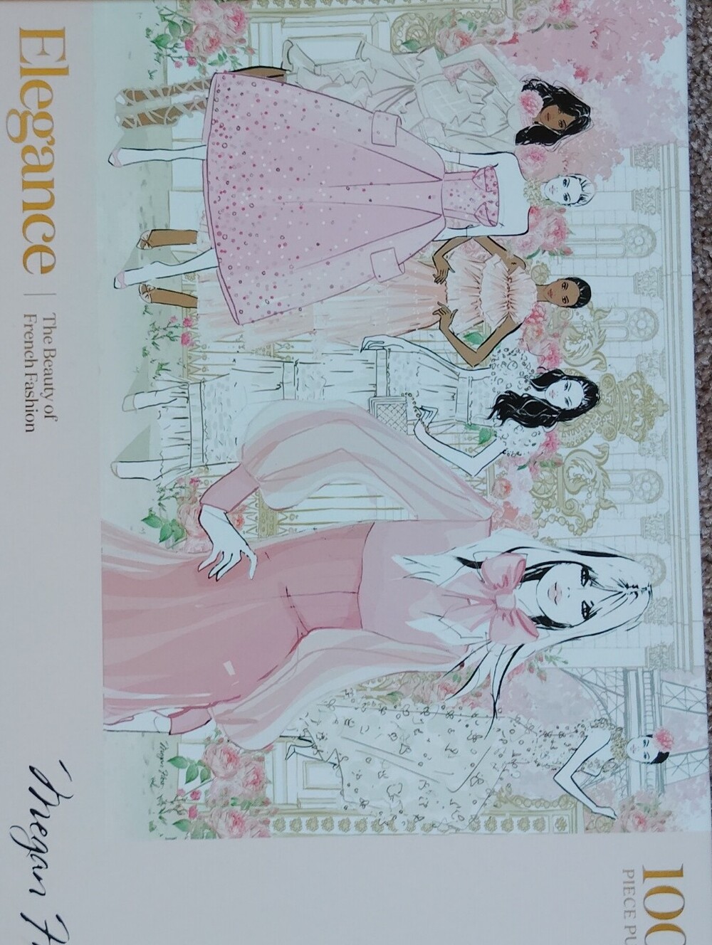 French Fashion 1000-piece Jigsaw Puzzle
